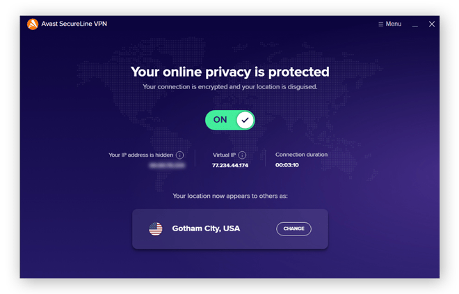 Avast SecureLine VPN for macOS